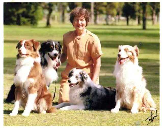 Mandy with some Aussies